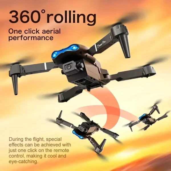 E99 Drone With Camera, Foldable RC Quadcopter Drone